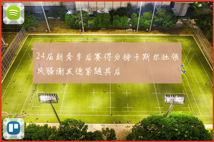 24届新秀季后赛得分榜卡斯尔独领风骚谢泼德紧随其后