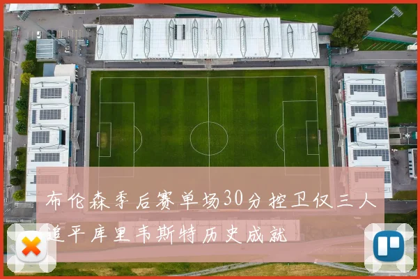 布伦森季后赛单场30分控卫仅三人追平库里韦斯特历史成就